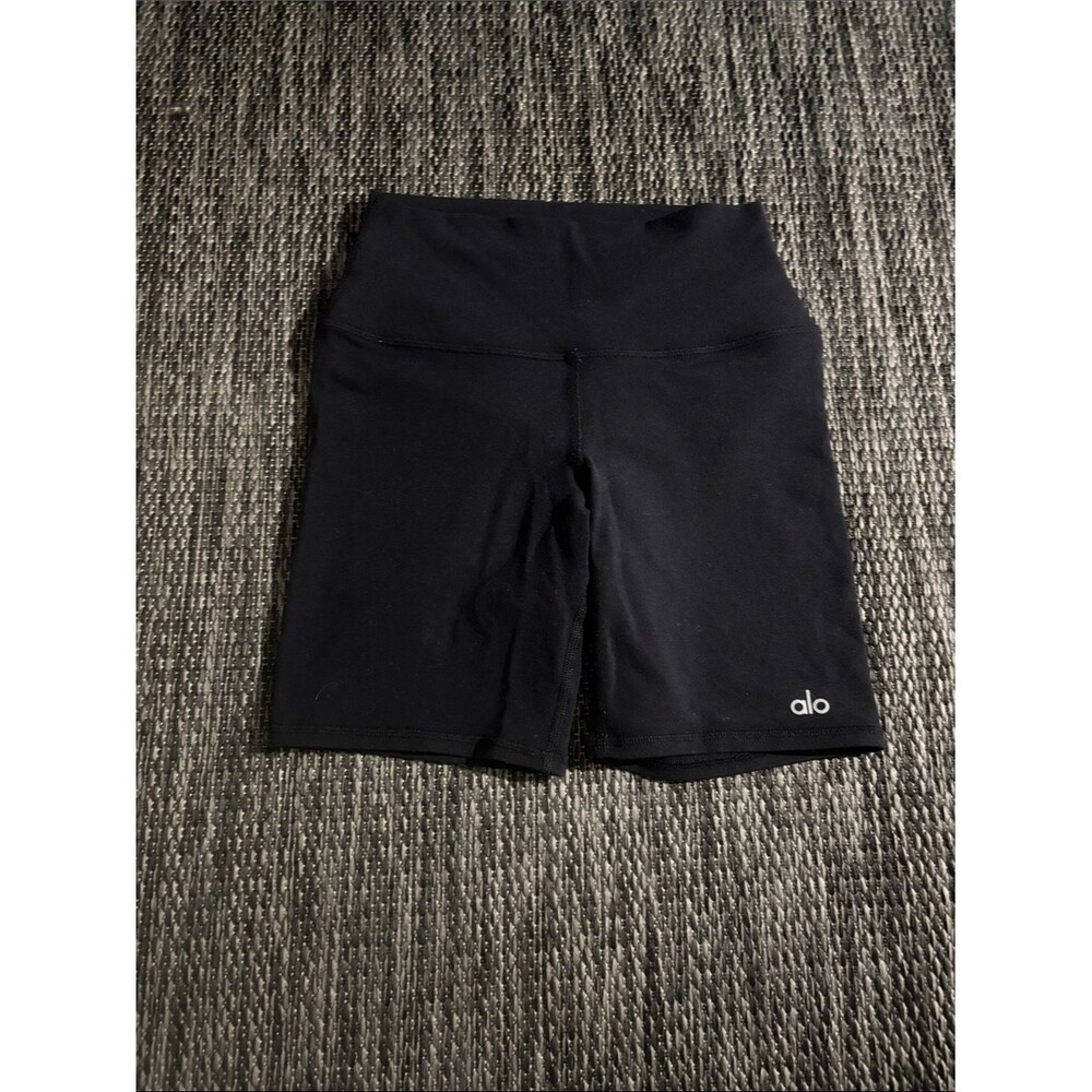 Alo Yoga High Waist Airbrush Biker Shorts 7” Compressive Size XS